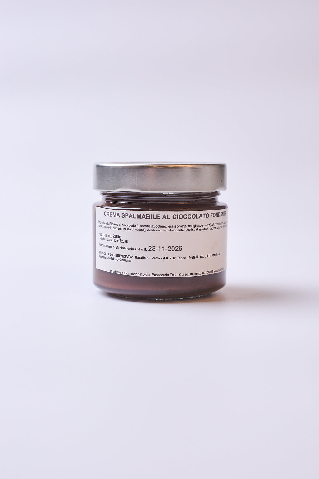 crema al cioccolato fondente