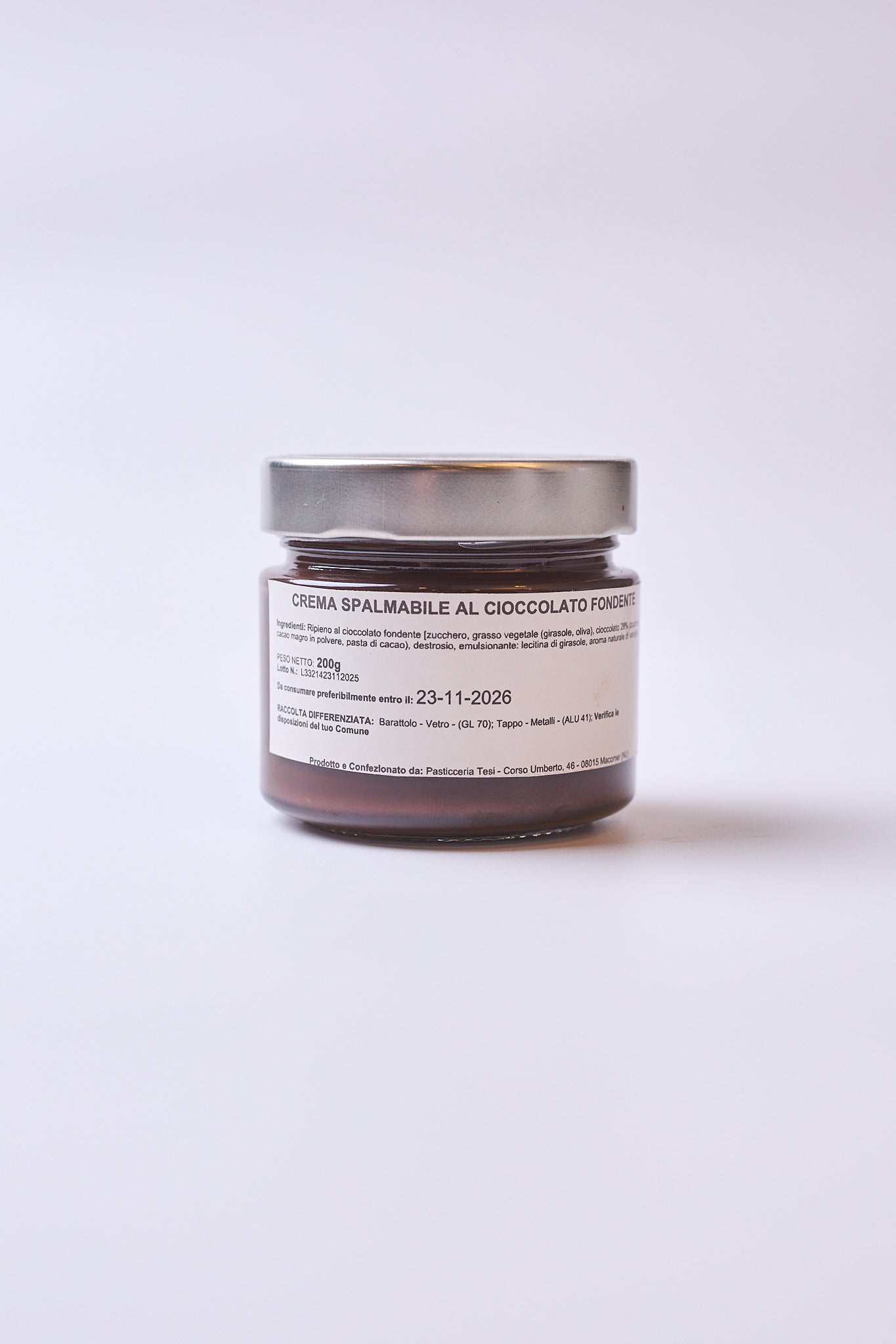 crema al cioccolato fondente