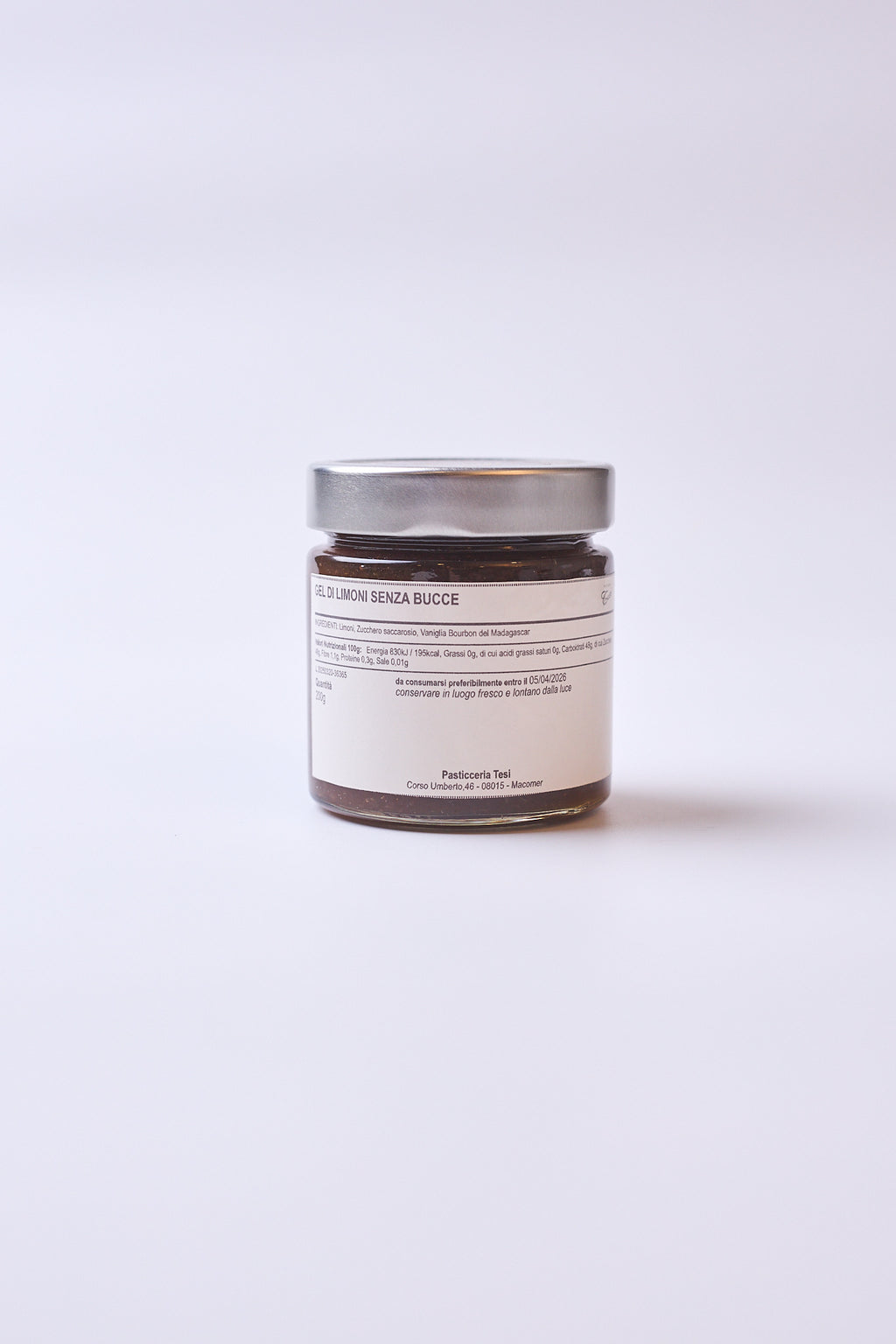 gel di limone