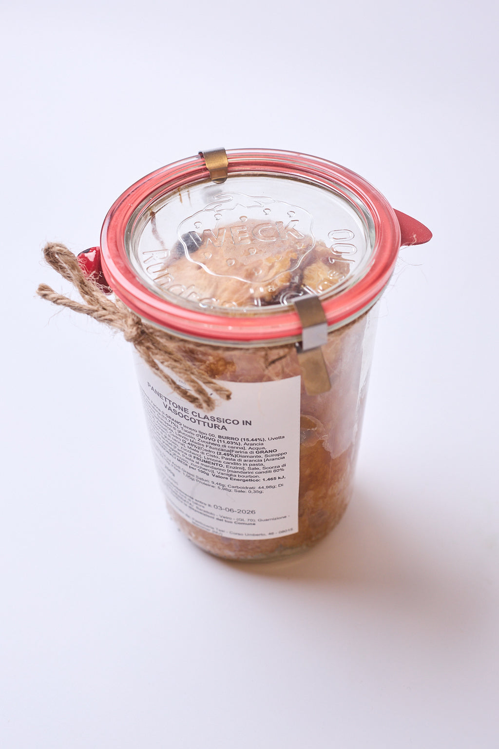 panettone classico in vasocottura