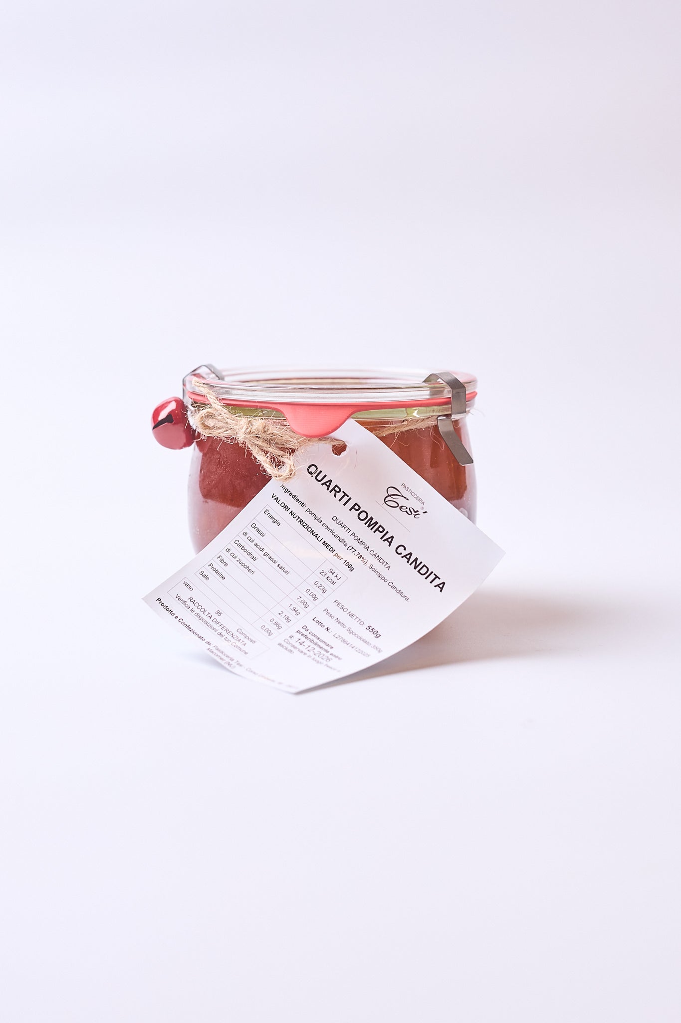 quarti di pompia candita