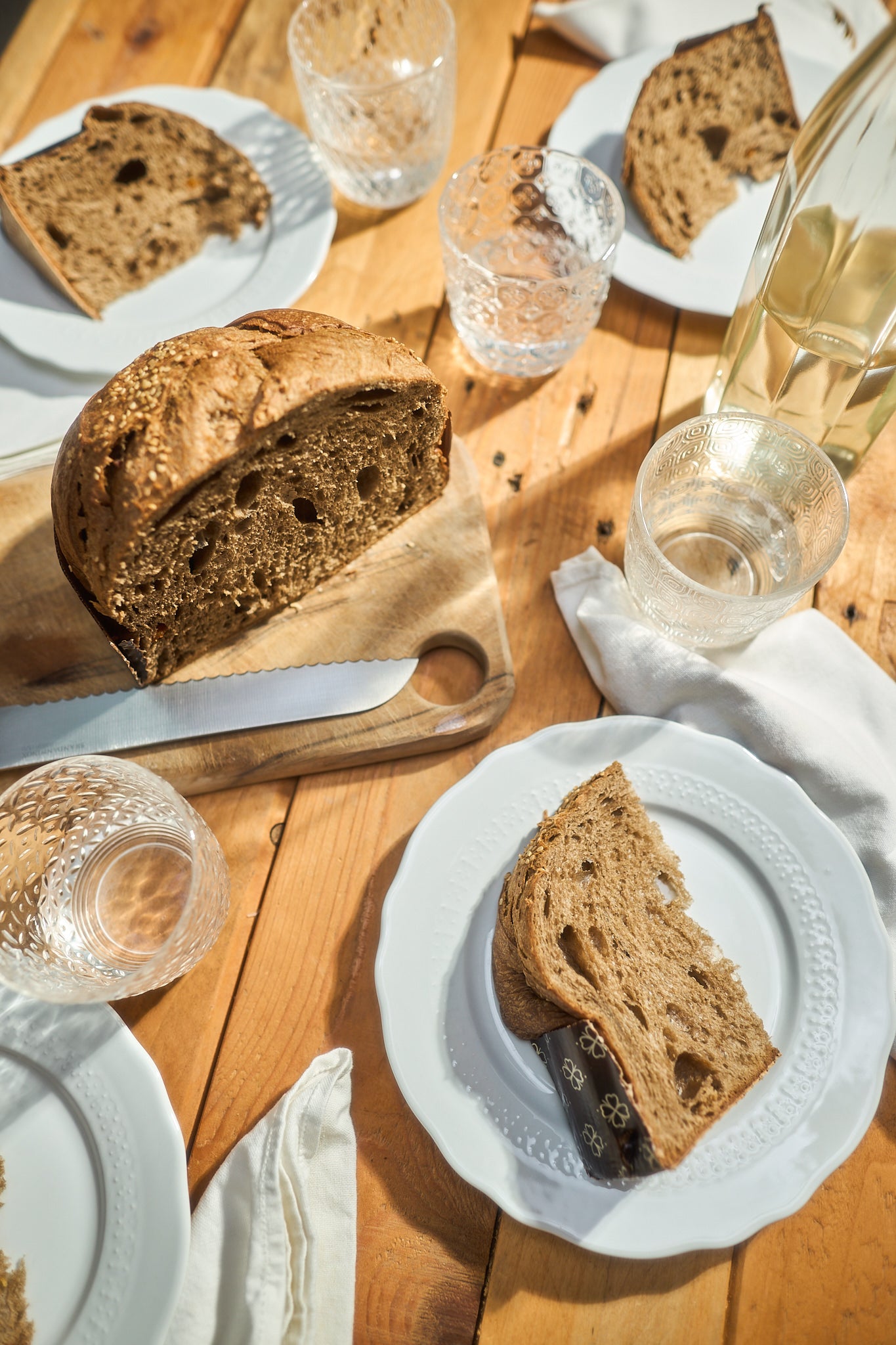 Panfrancesco, pane dolce artigianale con lievito madre realizzato da Pasticceria Tesi a Macomer per gli 800 anni di San Francesco