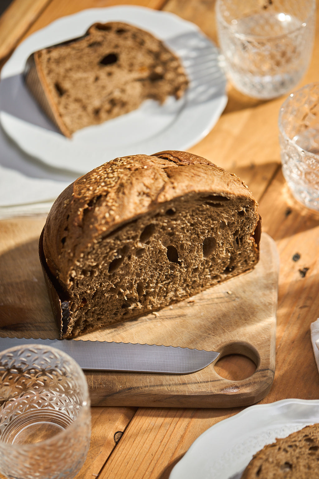 Panfrancesco, pane dolce artigianale con lievito madre realizzato da Pasticceria Tesi a Macomer per gli 800 anni di San Francesco